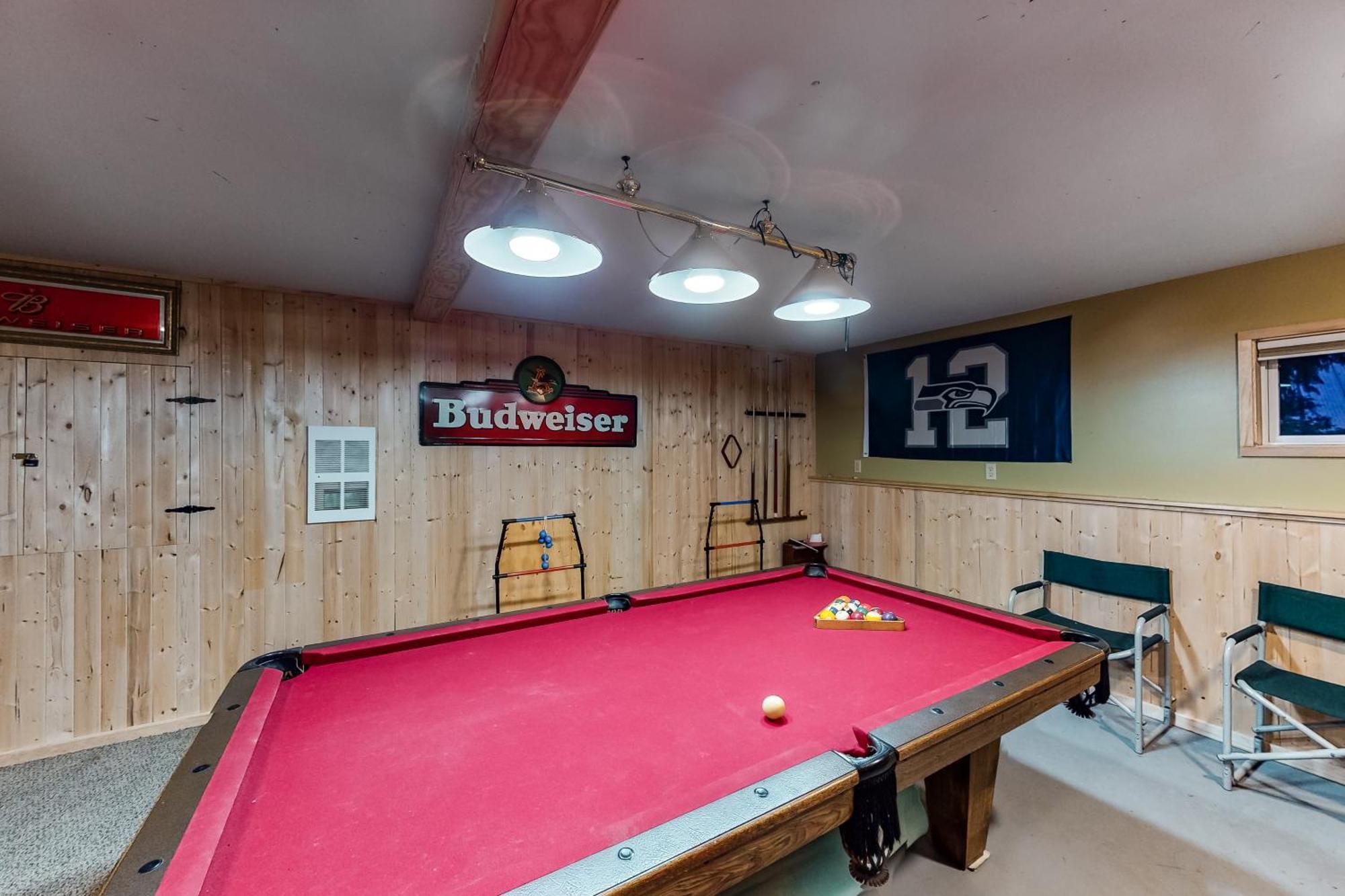 Towering Pines Cabin & Game Room ليفينورث الغرفة الصورة
